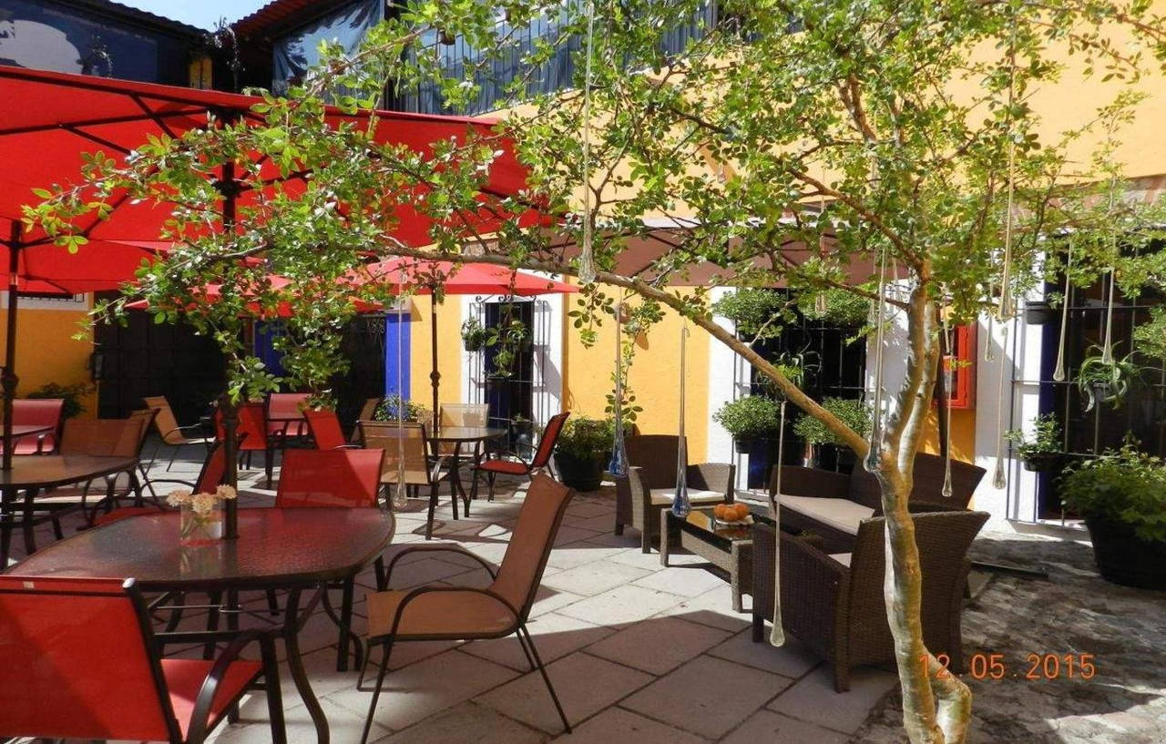Collection O Al Otro Lado Del Rio, Puebla酒店 外观 照片 The courtyard of the hotel